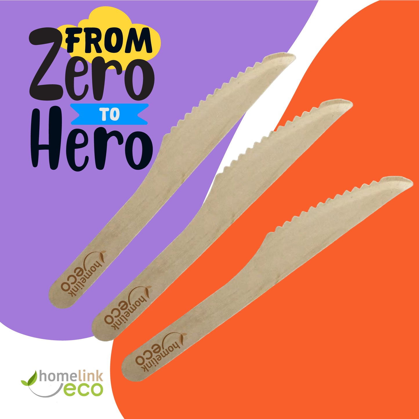 16cm Wooden Knife