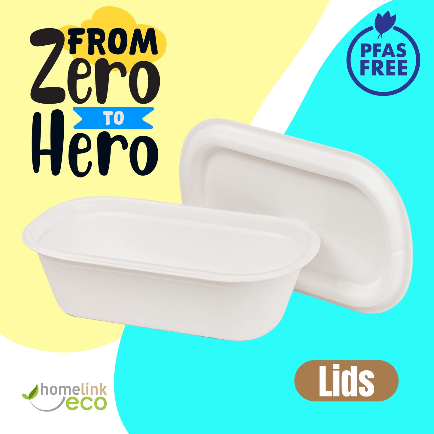 1000ml Rectangle Box Lids