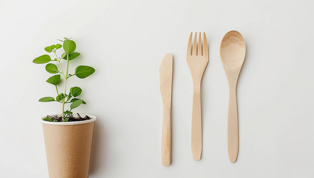 Wooden cutlery
