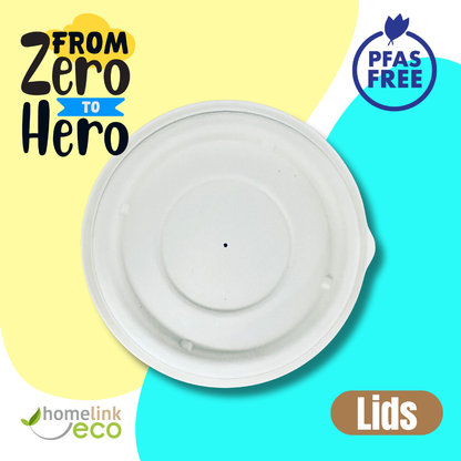 Lids for 29oz /  850ml Bagasse Bowl