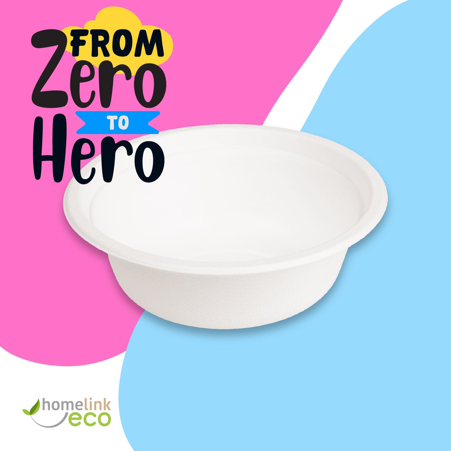 120z/ 350ml Bagasse Bowl U
