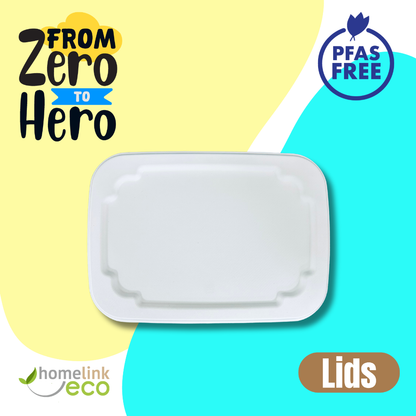 Lids for 27oz /  800ml Bagasse container