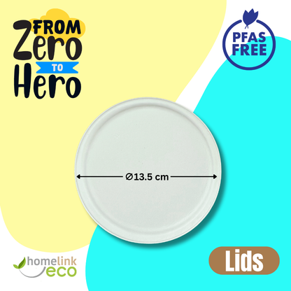 Lids for 12oz / 350ml Bagasse Bowl