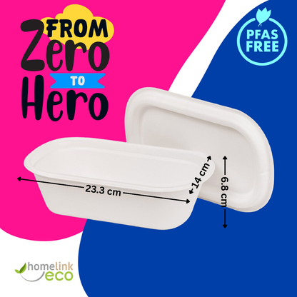 1000ml Rectangle Box