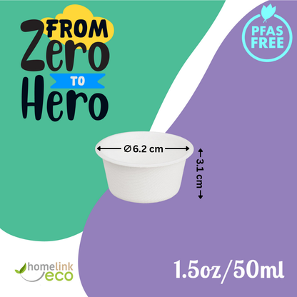 1.5oz / 50ml Sauce Pots