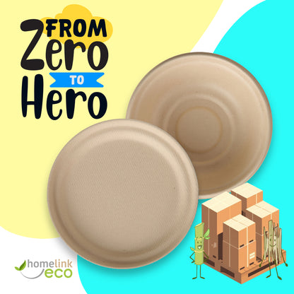 Lids for 12oz/ 350ml Bagasse Bowl